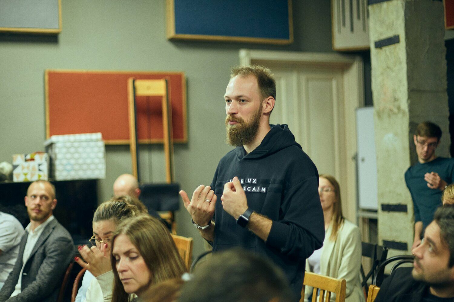 Участники дискуссии